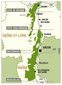 Vignoble de la C&ocirc;te chalonnaise