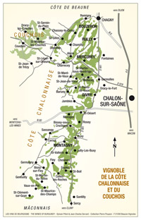 Vignoble de la C&ocirc;te chalonnaise